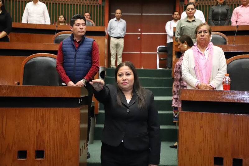 La Diputada Citlali Calixto Nueva Presidenta De La Jucopo En El