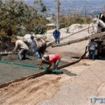 AVANZA CON PASO FIRME LA PAVIMENTACIÓN DE LA CALLE MIGUEL HIDALGO EN LA COLONIA ATONZAHUILCO