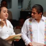 Joaquín Badillo atiende pliego petitorio de la Sección LV del SUSPEG en el Congreso de Guerrero