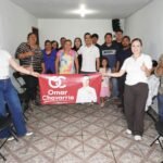 Omar Chavarría encabeza asambleas en colonias Javier Mina e IMA en Chilpancingo